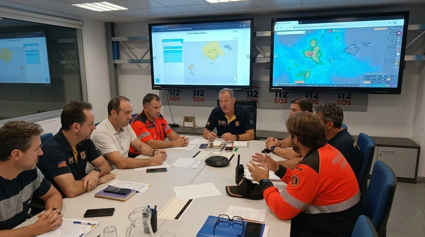 Alerta por lluvias intensas y tormentas en Ibiza, Formentera y Mallorca