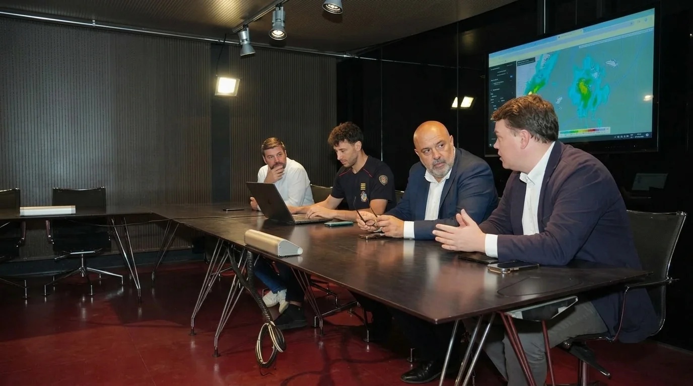 Palma activa medidas de emergencia por alerta roja de lluvias y tormentas