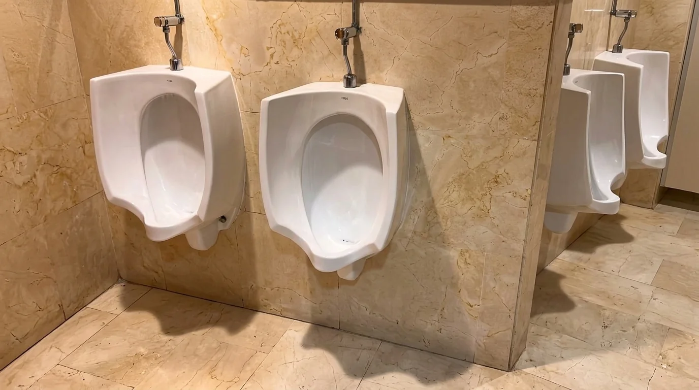 El colapso de unos urinarios por la DANA en Mallorca genera una cómica reacción