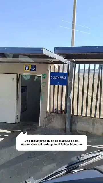 Denuncian deficiencias en el diseño del parking de buses del Palma Aquarium