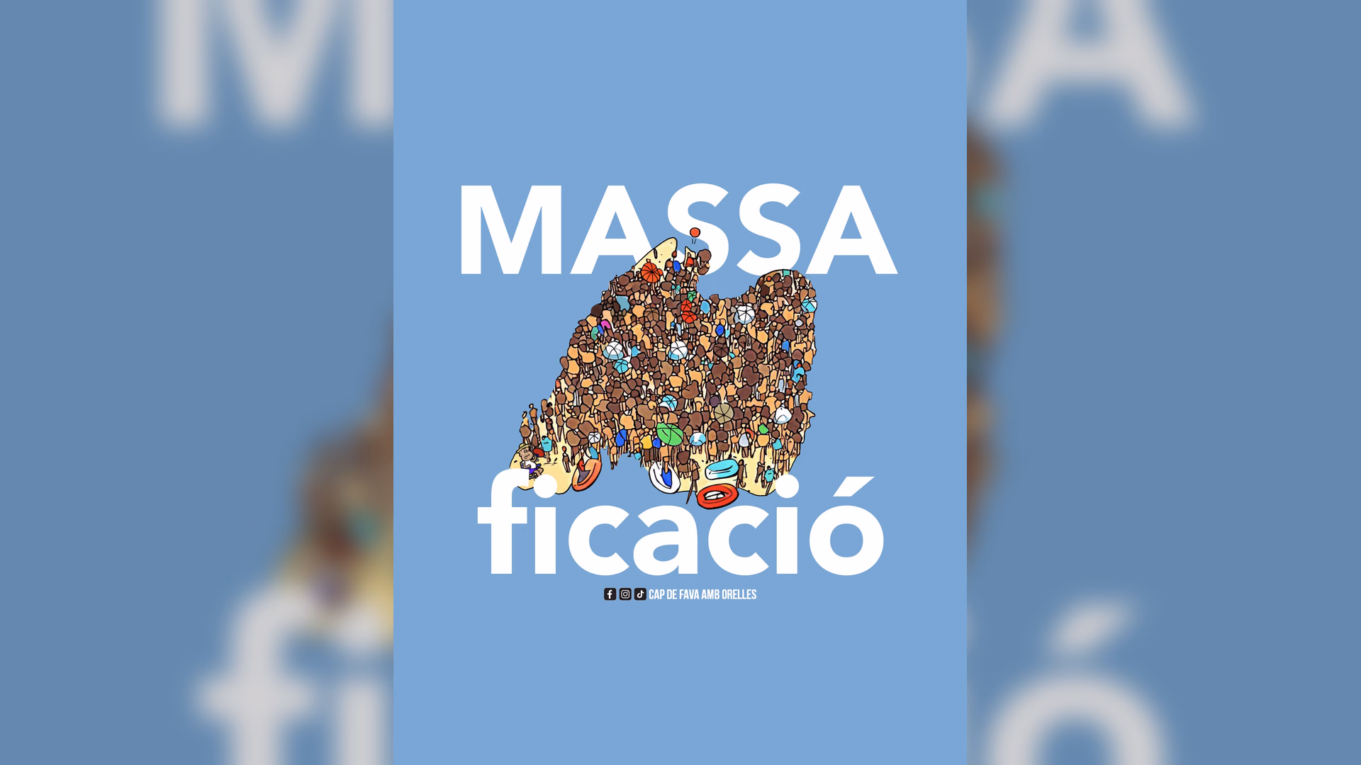 Mallorca convierte el humor en protesta contra la masificación turística