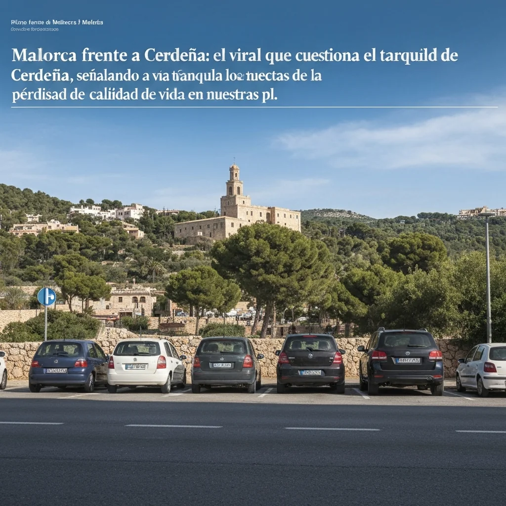 Mallorca frente a Cerdeña: el viral que cuestiona el modelo turístico balear