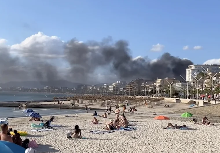 "El incendio de s’Arenal no lo causó una barbacoa" declaran los afectados