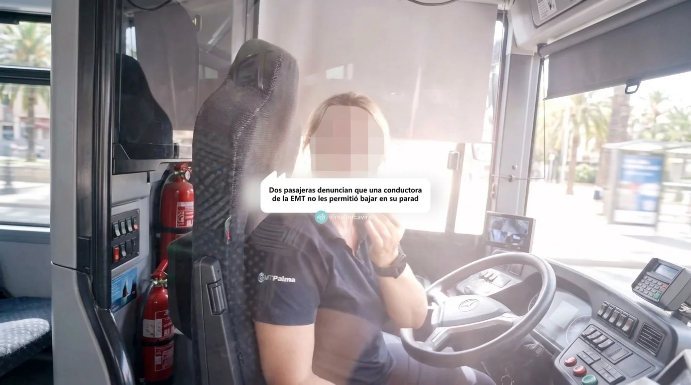 Dos pasajeras denuncian que una conductora de la EMT no les permitió bajar en su parad